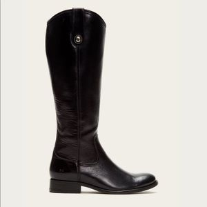 Brand new with box Frye Melissa Inside Zip black boots Retails for $378